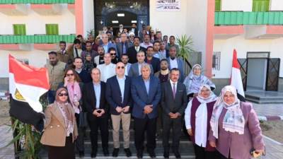 الجزار: من 2014 وحتى الآن.. عمل الجهاز المركزى للتعمير فى 60 مشروعا تنمويا بالوادي الجديد