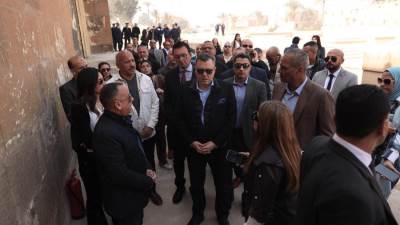 وزير السياحة يفتتح برج الرملة والحداد بقلعة صلاح الدين الأيوبي بعد الانتهاء من ترميمهما