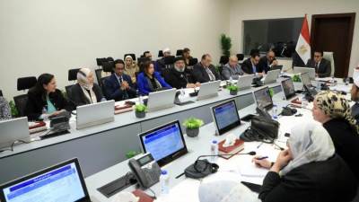 وزير الصحة يؤكد على ضرورة تضافر جهود  كافة الجهات المعنية في الاستراتيجة الوطنية للسكان والصحة والتنمية