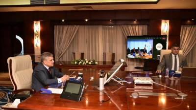 أسامة ربيع: نستهدف تنويع مصادر الدخل بإقامة مشروعات لوجيستية وبحرية تخدم حركة التجارة العالمية في المنطقة"