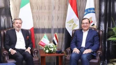 وزير البترول يبحث مع وفد تكنيب الإيطالية التعاون المشترك فى قطاع الطاقة