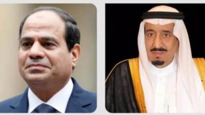 الرئيس السيسي يهنئ خادم الحرمين الشريفين بمناسبة ذكرى يوم التأسيس