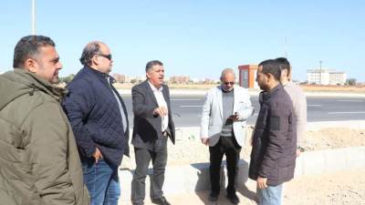  رئيس جهاز السادات يتفقد مشروعات الإسكان أعمال التطوير بالمدينة