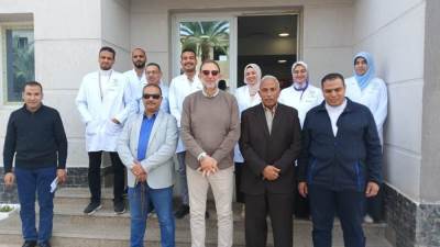 رئيس الهيئة القومية لسلامة الغذاء يقوم بزيارة لفرع ومعمل الهيئة بميناء نويبع