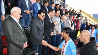 وزير الرياضة يشهد نهائي دوري مراكز الشباب توتال انرجيز بمحافظة بورسعيد