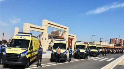 الصحة: الدفع بـ10 سيارات إسعاف إلى موقع غرق معدية بمنطقة نكلا