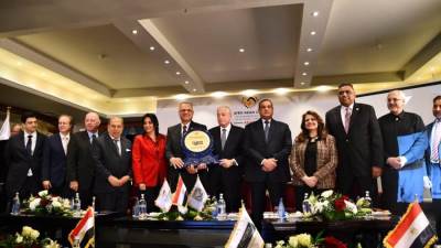 وزيرة الهجرة تُشارك في حفل حصول مدينة شرم الشيخ على جائزة أفضل مقصد سياحي آمن