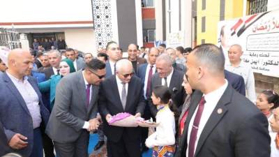 وزير التعليم ومحافظ الدقهلية يفتتحان معرض المدرسة المنتجة "أهلا رمضان" بمدينة المنصورة
