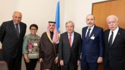 بيان عربى وإسلامى مشترك يدعو لضرورة الوقف الفوري والتام لإطلاق النار في غزة