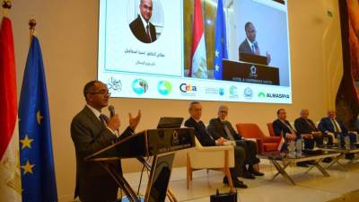 محافظ الإسكندرية ونائب وزير الإسكان يفتتحان مؤتمر استدامة الصناعة الوطنية