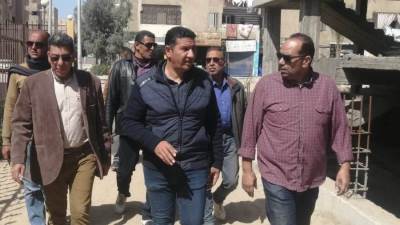 رئيس جهاز بني سويف الجديدة يتفقد مشروعات المرافق وأعمال التطوير ومحطة المعالجة