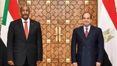 مباحثات بين الرئيس عبدالفتاح السيسى ورئيس مجلس السيادة السودانى بعد قليل