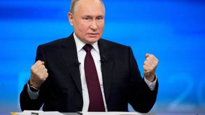 بوتين: لدينا أسلحة قادرة على تدمير أى أهداف فى الدول الغربية