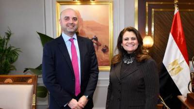 وزيرة الهجرة تستقبل رئيس بعثة المنظمة الدولية للهجرة في مصر لبحث تعزيز التعاون