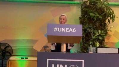 ياسمين فؤاد تؤكد: حق الفلسطنين بالحصول على احتياجاتهم الاساسية من الموارد الطبيعية