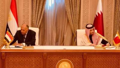 انعقاد أعمال الدورة الخامسة للجنة العليا المشتركة بين مصر وقطر