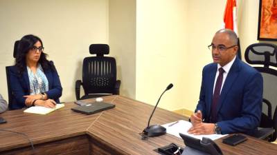 نائب الإسكان يستقبل بعثة البنك الدولي والبنك الآسيوي لمناقشة موقف برنامج خدمات الصرف الصحي في المناطق الريفية