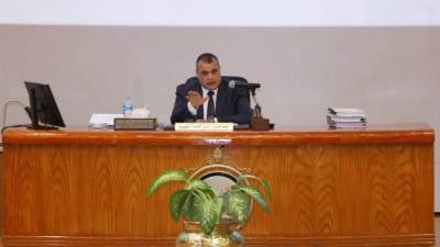 "وزير الإنتاج الحربي" يناقش الموازنة العامة التخطيطية المقترحة للشركات والوحدات التابعة للوزارة