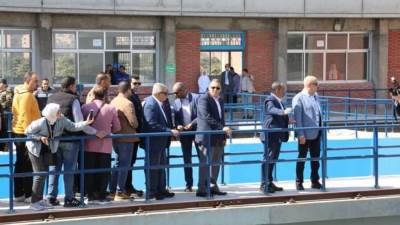 وزير الإسكان ومحافظ الشرقية يتفقدان محطة تنقية مياه العباسة بمركز أبو حماد