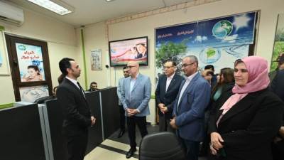 وزير الإسكان ومحافظ الشرقية يتابعان موقف خدمات مياه الشرب والصرف الصحي بالمحافظة