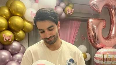 بعد وفاة نجله.. حازم إيهاب يُرزق بمولودة جديدة