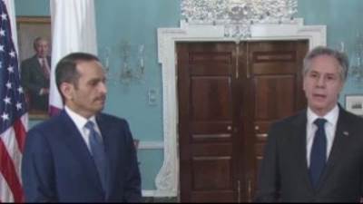 وزير الخارجية الأمريكى: أمامنا فرصة للتوصل إلى وقف إطلاق النار فى غزة