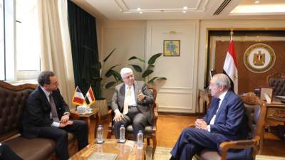 وزير التعليم العالي يستقبل السفير الفرنسي لبحث سُبل التعاون المُشترك