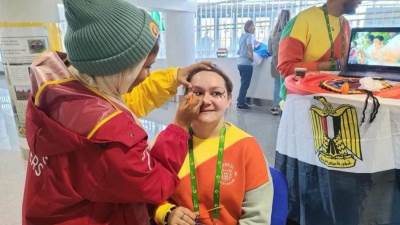 الجناح المصري يبهر شباب العالم في مهرجان سوتشي بروسيا  