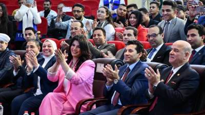 وزير الرياضة يشهد المؤتمر الصحفي الخاص بتدشين الشكل الجديد لمسابقة إبداع