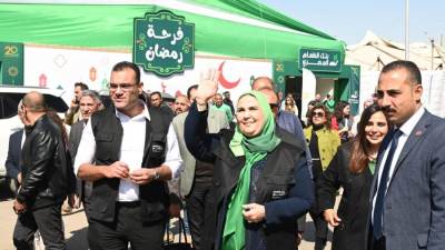 وزيرة التضامن تدشن حملة بنك الطعام "إفطار صائم" خلال شهر رمضان المعظم