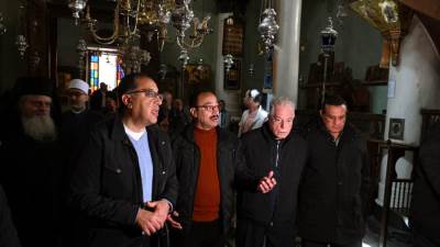 رئيس الوزراء يزور منطقة وادي الدير المقدسة