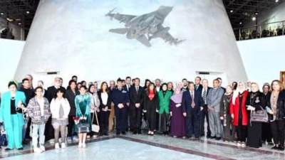 القوات الجوية تنظم احتفالية "يوم الوفاء" لتكريم عدد من أسر الشهداء بمتحف القوات الجوية