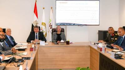 وزيرة البيئة تترأس الاجتماع التاسع لمجلس إدارة جهاز تنظيم إدارة المخلفات