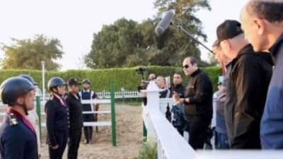 الرئيس السيسى لطلاب الأكاديمية العسكرية: أتابع تدريباتكم ومطمن جدًا