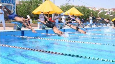 المصرى للسباحة بالزعانف يحقق إنجازا بحصوله على 40 ميدالية ببطولة كأس مصر