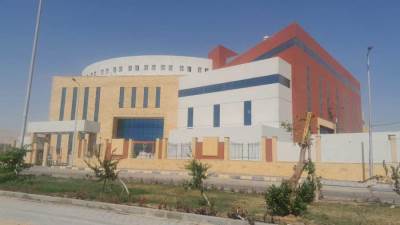 تقدم أعمال مشروع مستشفى شفاء الأطفال بمدينة سوهاج الجديدة على مساحة 5.6 فدان