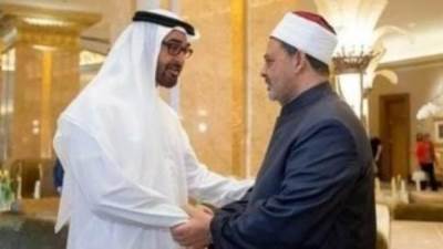 رئيس الإمارات وشيخ الأزهر يؤكِّدان ضرورة وصول المساعدات إلى قطاع غزة
