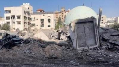 غارات إسرائيلية عنيفة تستهدف المناطق الشمالية لمخيم النصيرات وسط قطاع غزة