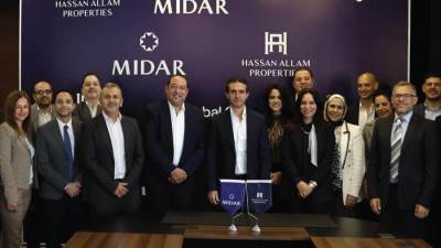 "ميدار" تتعاقد مع "حسن علام العقارية " لتطوير مشروع في "مستقبل سيتي" باستثمارات تبلغ 35 مليار جنيه