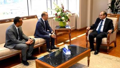 وزير التجارة يبحث مع الممثل الإقليمي لمنظمة اليونيدو الخطط المستقبلية ومشروعاتها بالسوق المصري