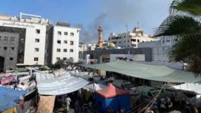 فصائل فلسطينية: استهداف جنود للاحتلال بقذيفة فى محيط مستشفى الشفاء بغزة