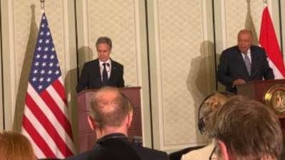 وزير خارجية أمريكا: يجب إقامة دولة فلسطينية مستقلة ودمج إسرائيل بالمنطقة