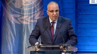 سويلم يتوجه لباريس للمشاركة فى إحتفال منظمة اليونسكو بيوم المياه العالمي تحت عنوان "الماء من أجل السلام"