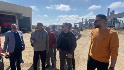 رئيس جهاز دمياط الجديدة يتفقد أعمال التطوير ورفع الكفاءة بالمنطقة الحرة الصناعية