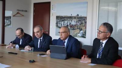 سويلم يلتقى مدير عام اليونسكو للعلوم الطبيعية ويبحث سبل تعزيز التعاون