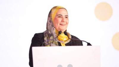 وزيرة التضامن تشهد حفل إطلاق أول مركز للمتطوعين في الشرق الأوسط