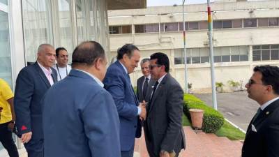 وزير الرياضة يصل غانا لحضور ختام دورة الألعاب الأفريقية واستلام راية تنظيم مصر