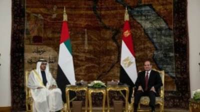 الرئيس السيسى يستقبل الشيخ محمد بن زايد فى لقاء أخوى