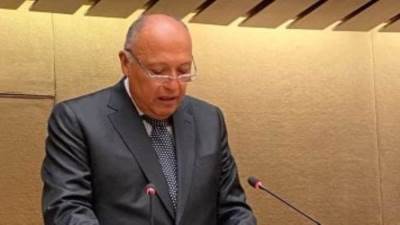 وزير الخارجية يستقبل جوتيريش فى مقر الوزارة ومؤتمر صحفى مشترك بعد قليل