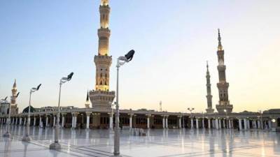 تهيئة سطح المسجد النبوي لاستقبال 90 ألف مصلٍ وصائم يومياً في رمضان